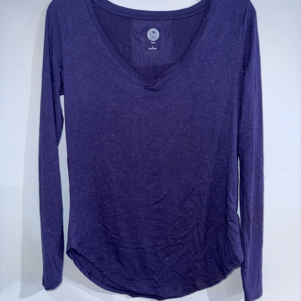 SO Deep Purple Long Sleeve Tee